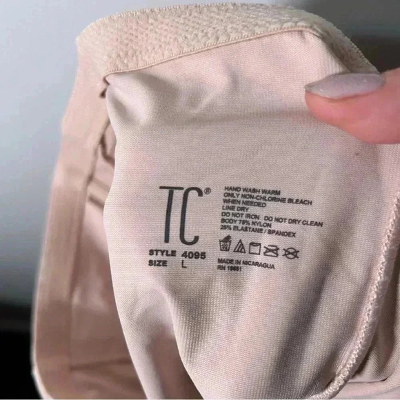 NWOT TC® Shape Away® Hi-Waist Brief  4095 L - Picture 7 of 7
